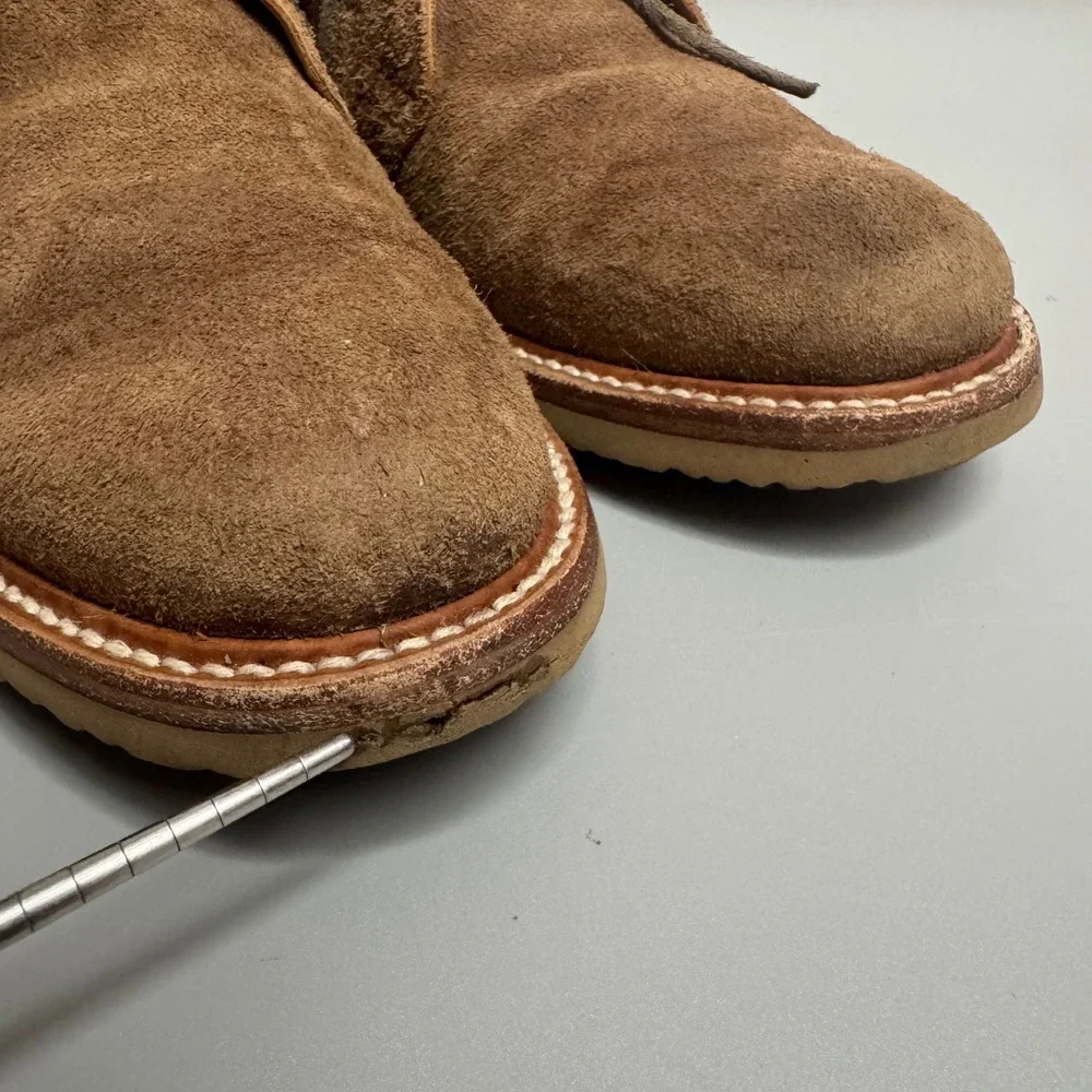 Rhodes Footwear Felix Chukka Boots Tan Brown Roughout Leather Mens 10 Suede Rhodes Footwear Felix Chukka - Tan Nubuck | Chukka Boots  main image 4